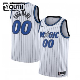 NBA Orlando Magic Trikot Personalisierung Nike 2025-26 Association Edition Weiß Swingman - Kinder
